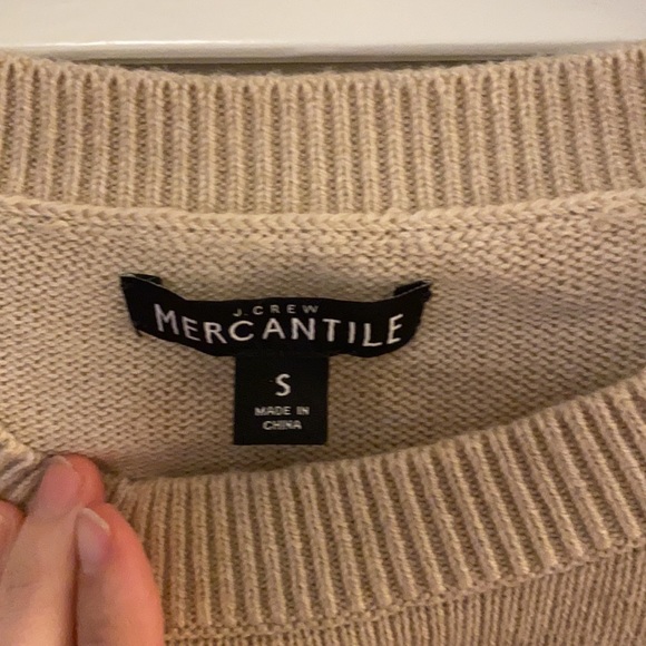 J Crew sweater with tie sleeve details - Picture 2 of 3